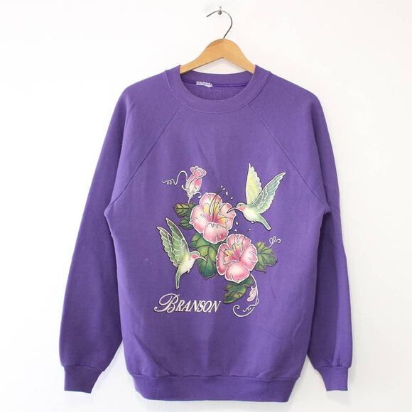 Vintage Branson Missouri Humming Bird Sweatshirt Large - Picture 1 of 3
